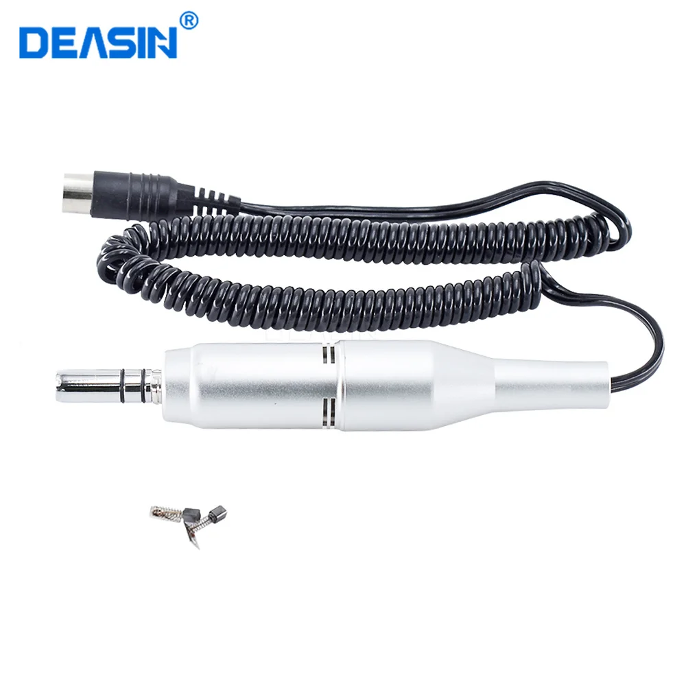 DEASIN Dental E-Type Micro Motor Micromotor Polishing Handpiece Handle 35000rpm For Marathon Machine Dentistry Lab Equipment