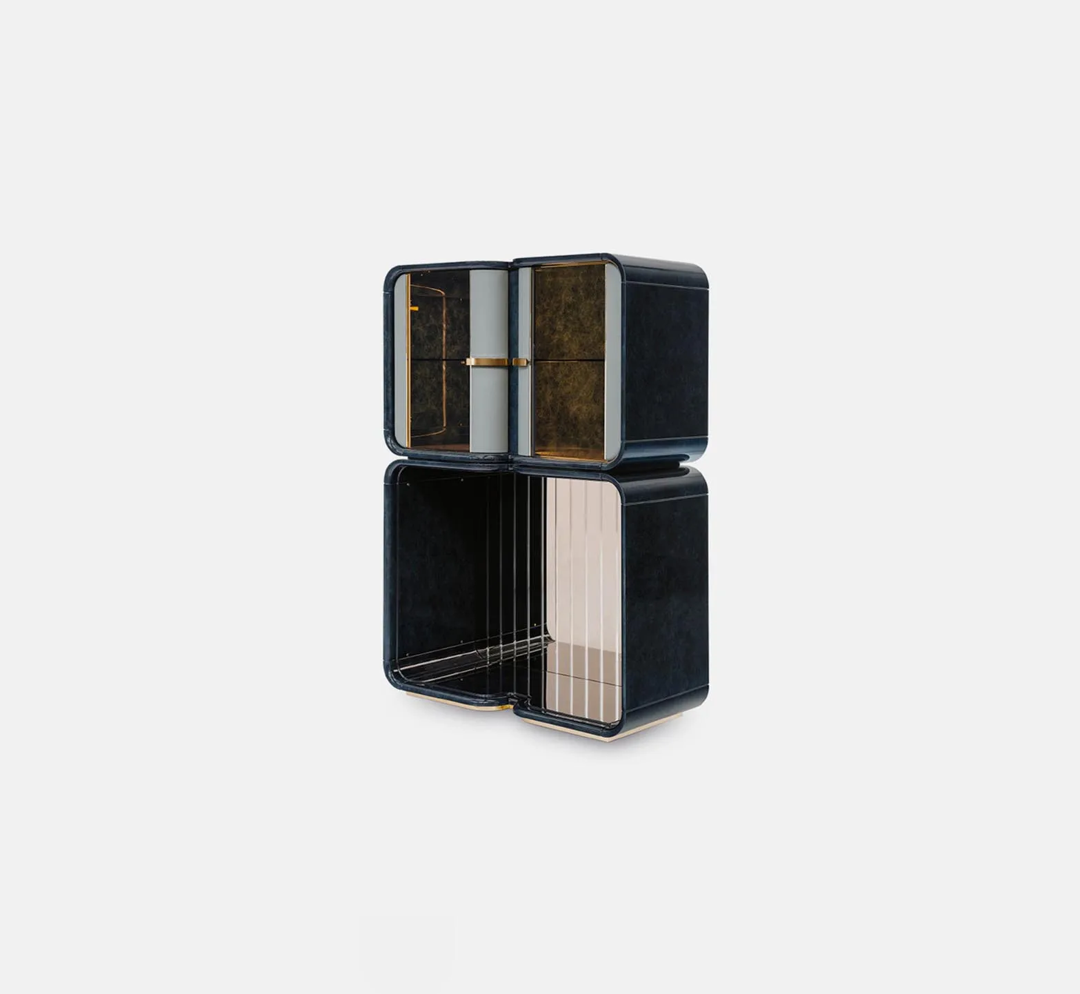 -For Custom Bar Light Luxury Style Wine Cabinet Living Room Metal Whiskey Wine Display Cabinet&