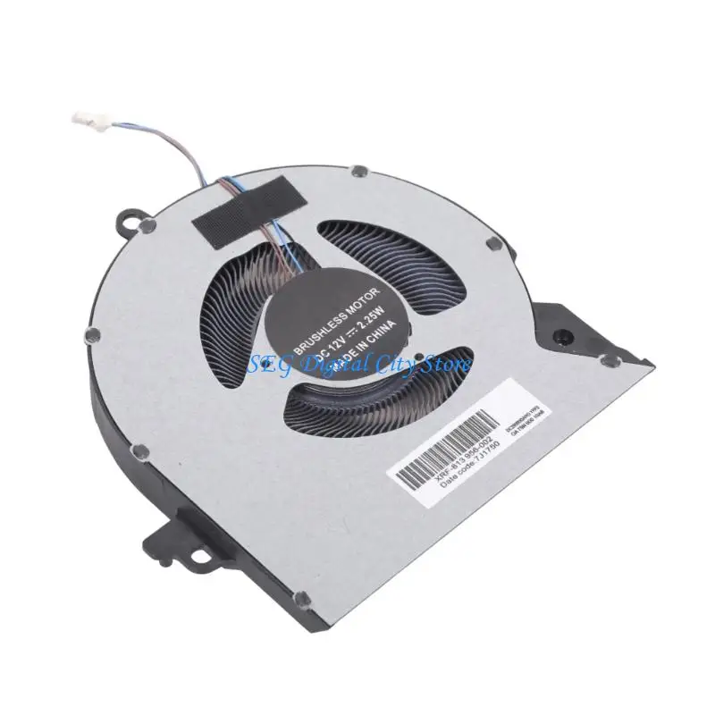 

U75B CPU GPU Radiators DC12V 4Pin 4wires Laptop Coolers Fan Replacement for OMEN 16-B 16-C
