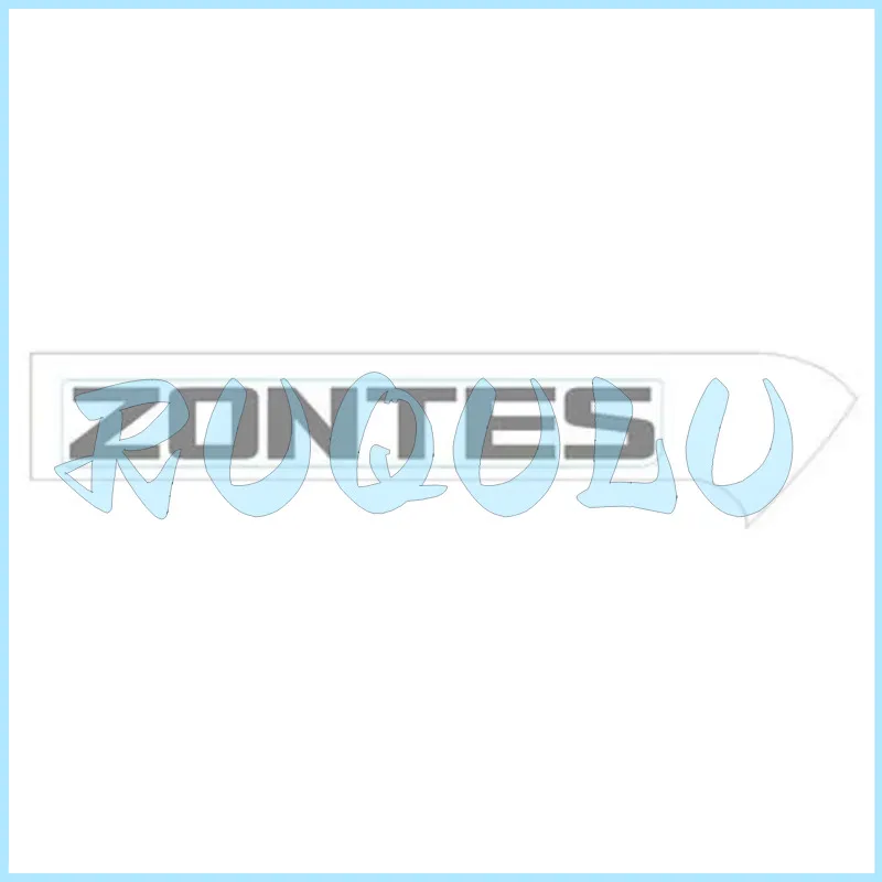 Zt350t-m Hood Front Decal (iron Armor Gray/zontes/high Viscosity) 1210364-058000 For Zontes