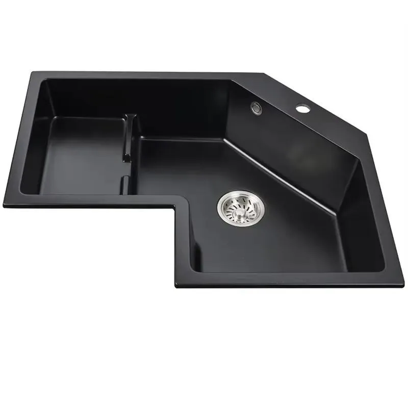 Modern Quartz Stone Irregular Sink for Kitchen and Bathroom Washbasin