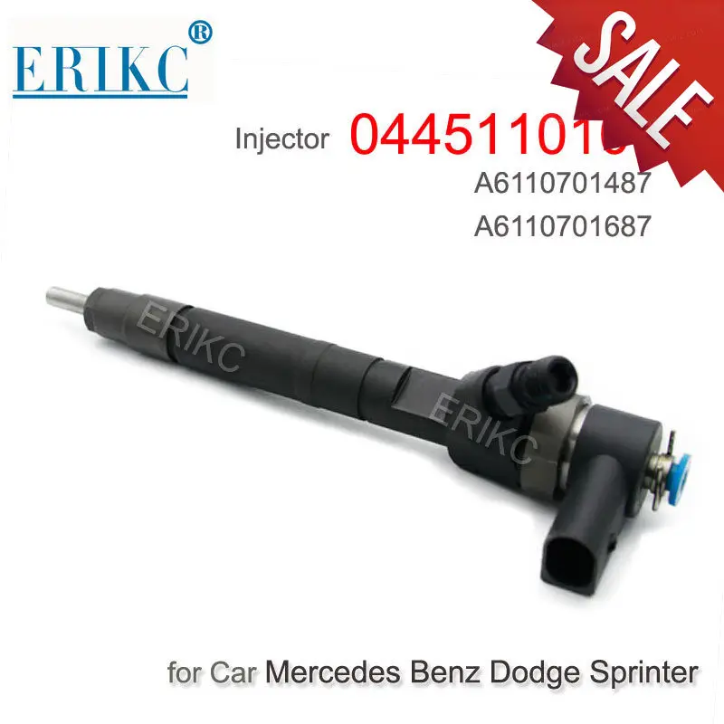 

ERIKC Injector Assembly 0445110107 CR Injection Parts 0 445 110 107 Jet Injector 0445 110 107 Sprayer OEM A6110701487 A611070168