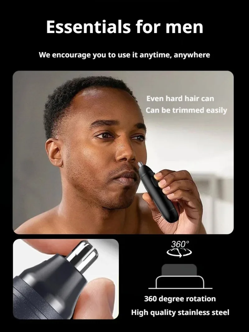 Electric Nose Hair Trimmer Nose Hair Trimmer Special Tool Efficient and Convenient Nose Hair Trimmer