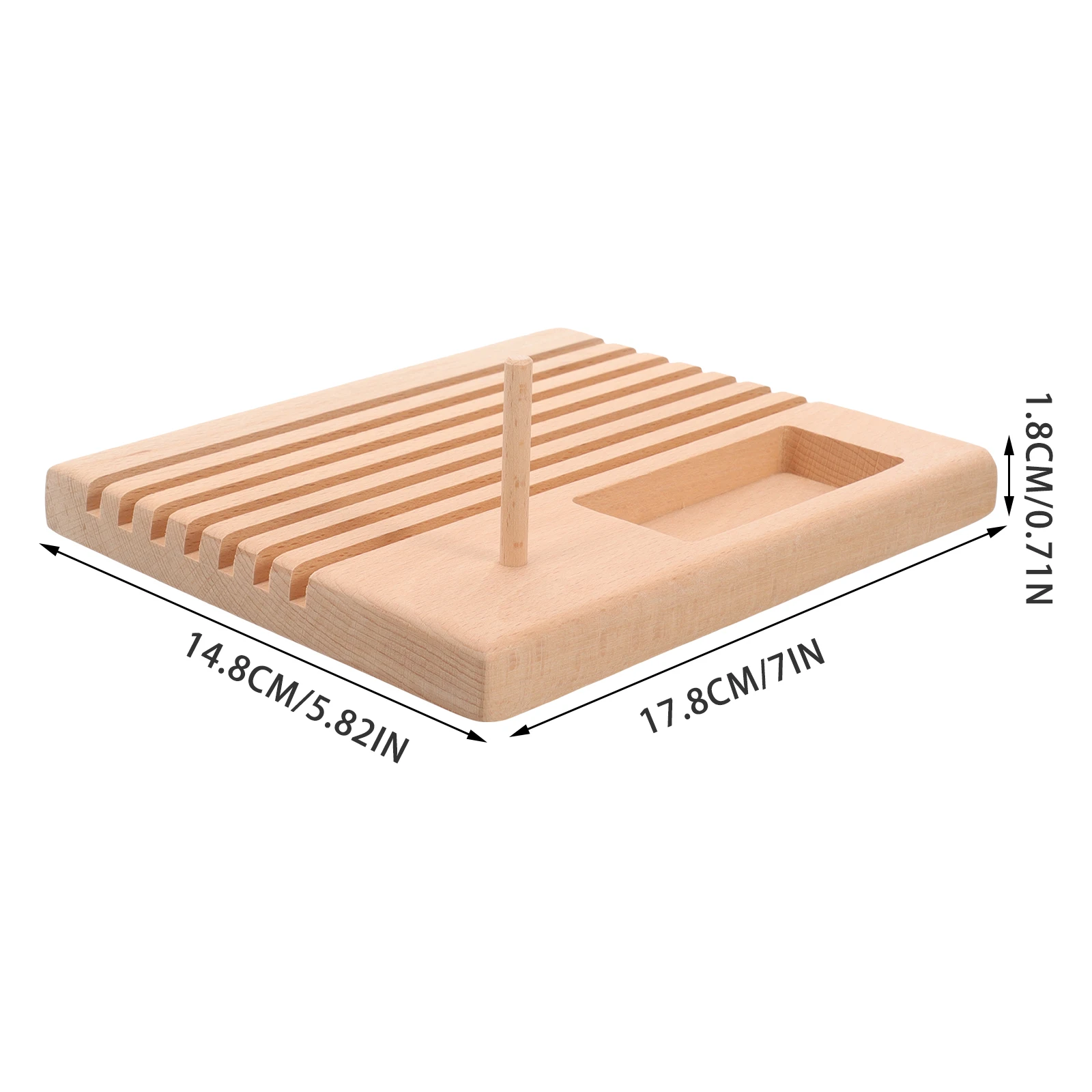 

Wooden Holder Stand Sewing Ruler Organizer Storage For Embroidery Quilting Diy Home Craft Durable Thread Rack Wall Mount Stand