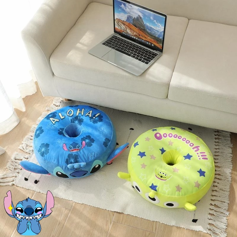 

Disney Stitch Cartoon Cute Cushion Creative Kawaii Male and Female Home Office Pillow Backrest Sofa Decoration Gift Wholesale