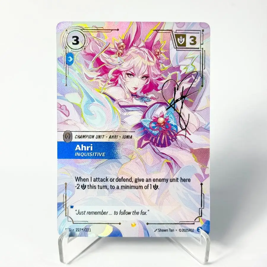 Alle Serien Origins Spiritforged Signature Ogn Spf Showcase Hochwertige Proxy-Spiel-Sammelkarten – Detail 7