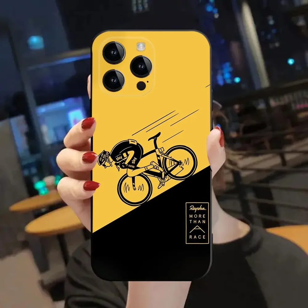 Hot T-TOUR-DE -FRANCE Phone Case For Apple iPhone 15,14,13,12,11,XS,XR,X,8,7,Pro,Max,Plus,mini Silicone Black Cover
