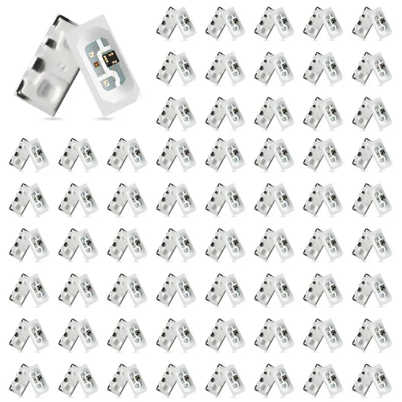 200Pcs SK6812 SIDE-A SK6812 IC In LED Chip Side Lighting SMD 4020 RGB For Strip Display Screen Individually Addressable