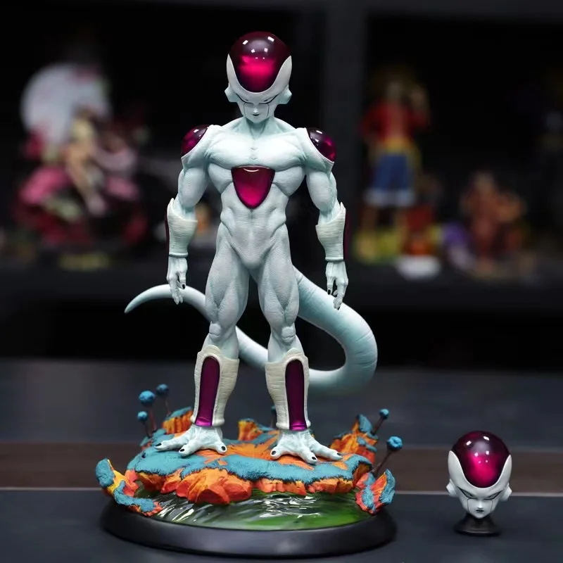 

Presale 30CM Anime Dragon Ball Z Freezer Figure with Base Final Form Frieza Figurine PVC Action Figures Collection Model Toys