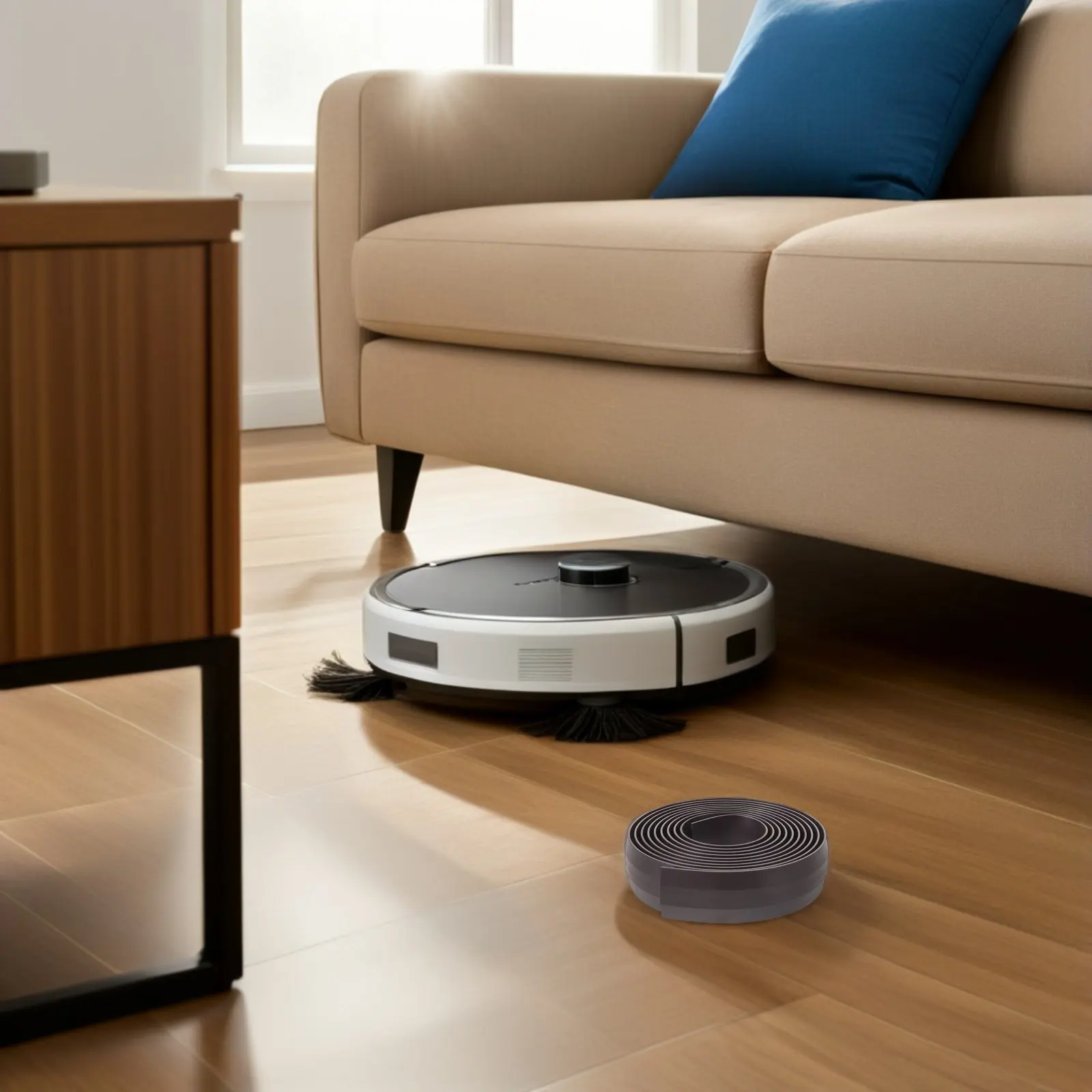 Robot Vacuum Boundary Strips Tape Accessory Limit Active Area Universal Compatibility Adhesion Efficient Whole Home