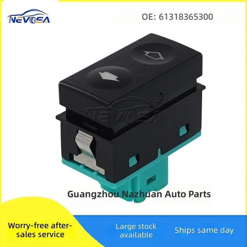 For BMW Glass Lift Control Switch Electric Window Button 61318365300