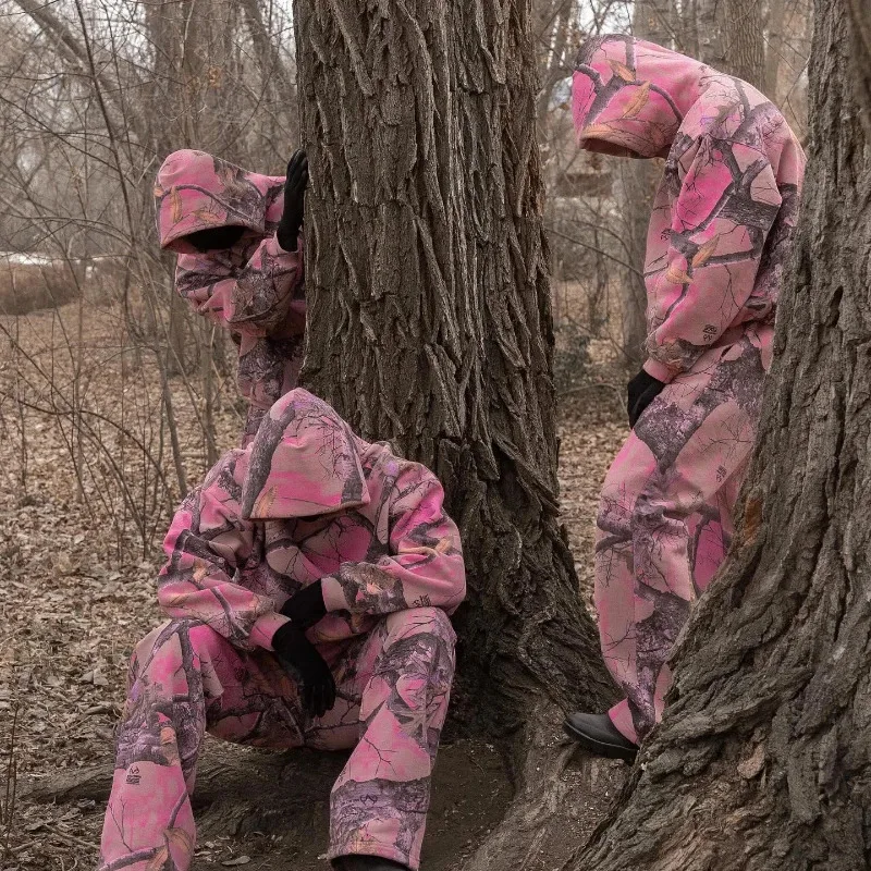 ❤ ❤ 2025 Y2K pantalones de chándal de moda pantalones con estampado de camuflaje rosa ropa de calle Harajuku Retro camuflaje suelto Unisex recto nuevo ★ ☆