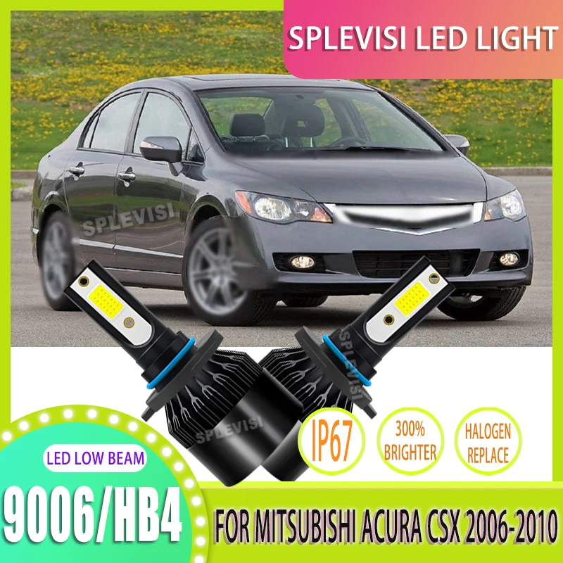 

LED Low Beam Conversion Kit | Fan Cooled & Reliable For Mitsubishi Lancer 2008-2013 Outlander 2007-2013 Acura CSX 2006-2010