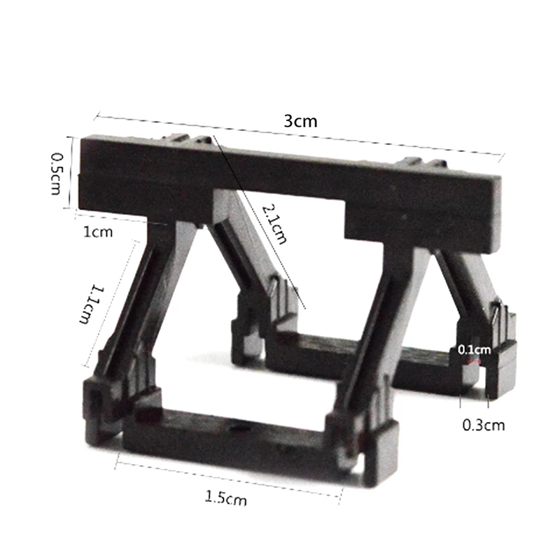 1:87 HO Schaal Railway Buffer Stop-Realistische Track End Bumper voor Model Trein Layouts, Gedetailleerde Spoorweg Diorama Accessoire