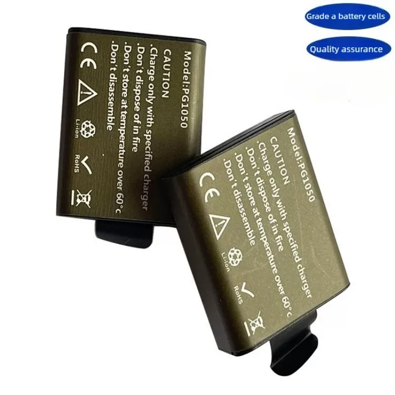 PG1050 3.7V 1050mAh Rechargeable Polymer Lithium Battery for EKEN H3 H8 H9 SJCAM SJ4000 Action Camera Replacement Batteries