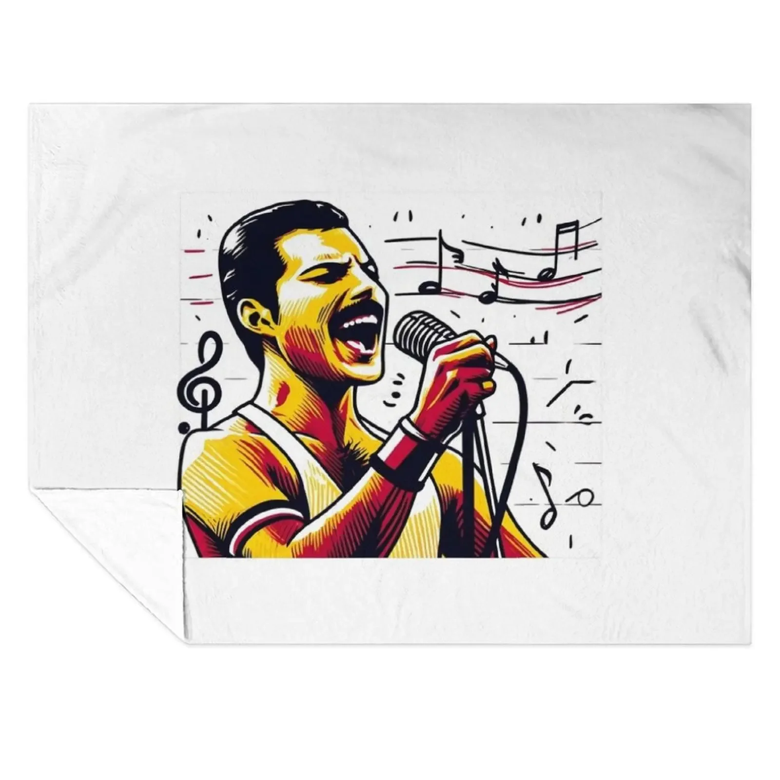 

Dynamic Performer - Colorful Art - Rock Music Throw Blanket christmas decoration Comforter Kid'S for sofa Blankets