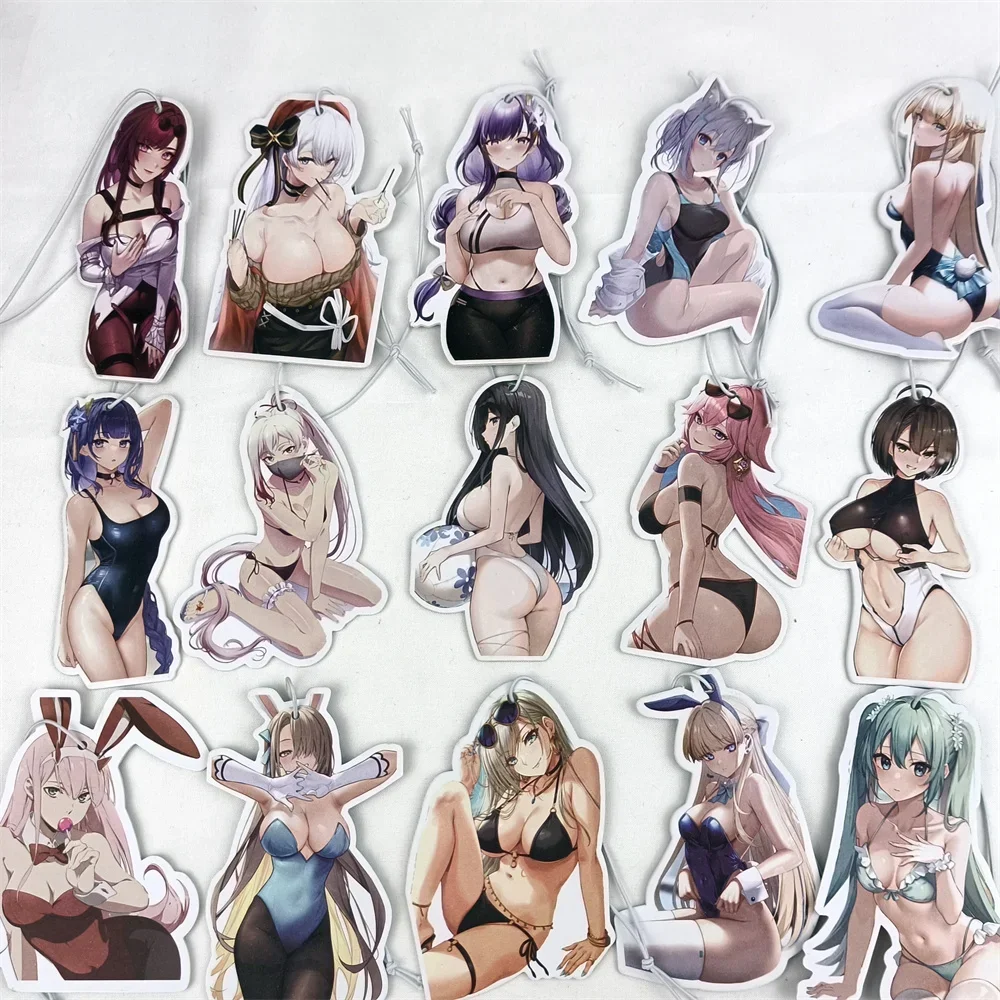 Jdm Auto Lufter frischer Anime sexy Mädchen hängen Ornamente für Autozubehör Ehemann Erwachsene Geschenk