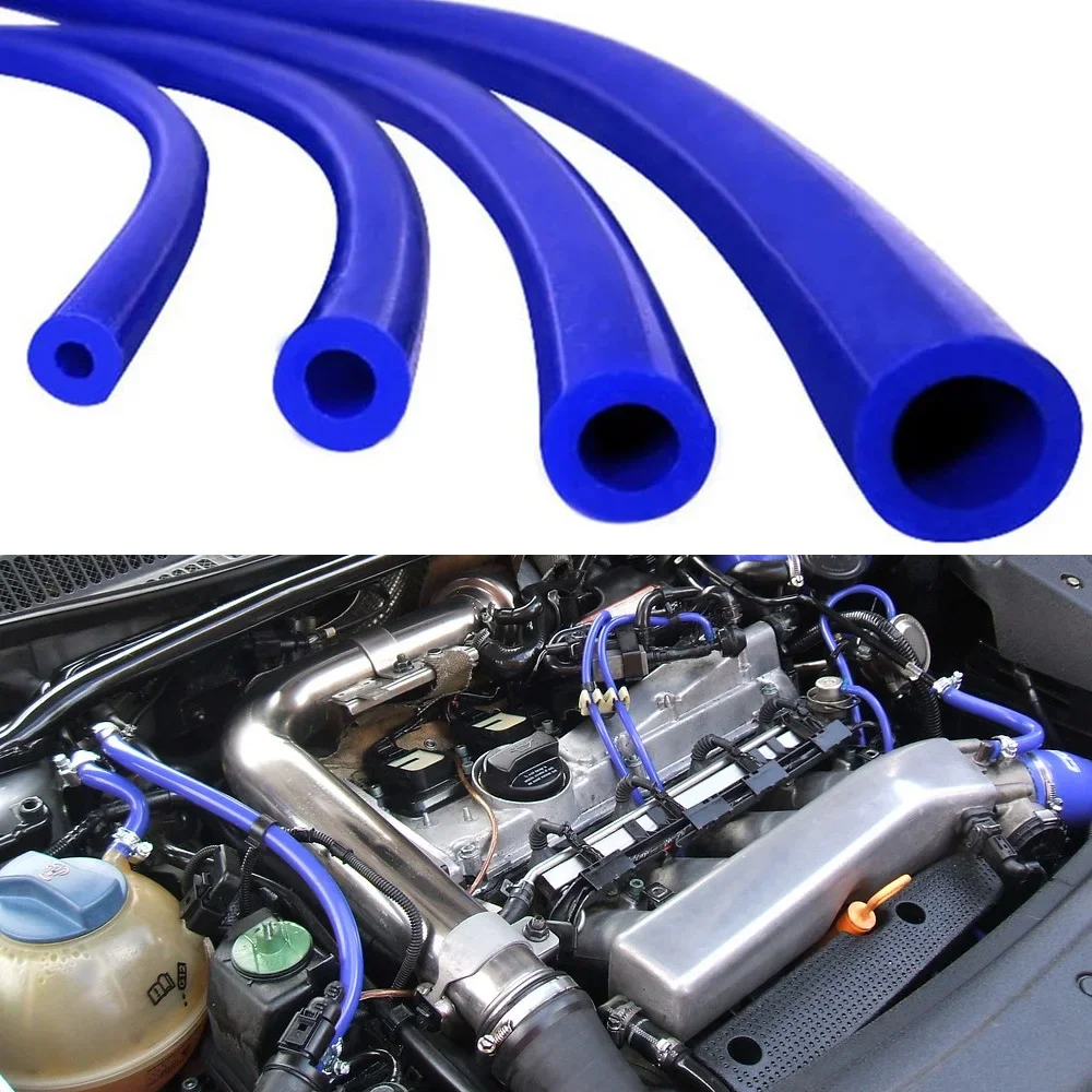 Universal Silicone Vacuum Tube Hose Silicon Tubing 3/4/5/6/8/10/12/14mm Intercooler Pipe Silicone Hose 1-50M Auto parts