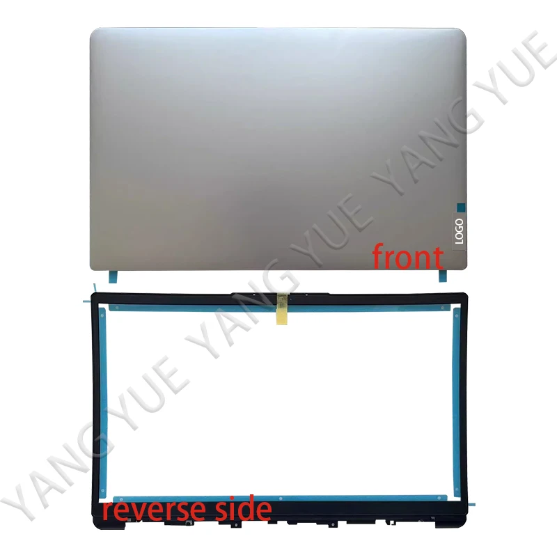 New Laptop Cover For Lenovo IdeaPad 1-15ADA7 AMN7 LCD Back Cover Rear Lid Front Bezel Hinges Top Case Housing Replacement