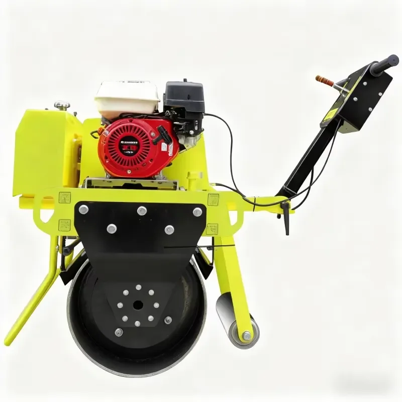 Vibratory Mini Road Roller Small Compactor Walk Behind Roller Changfa Engine 7.5HP