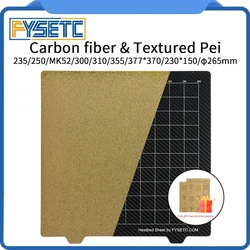 FYSETC PEI JANUS BPS-PET PLRapidly tôle d'acier avec base magnétique pour Ender 3/5 pro CR10 Store USA MK4 Voron SV08