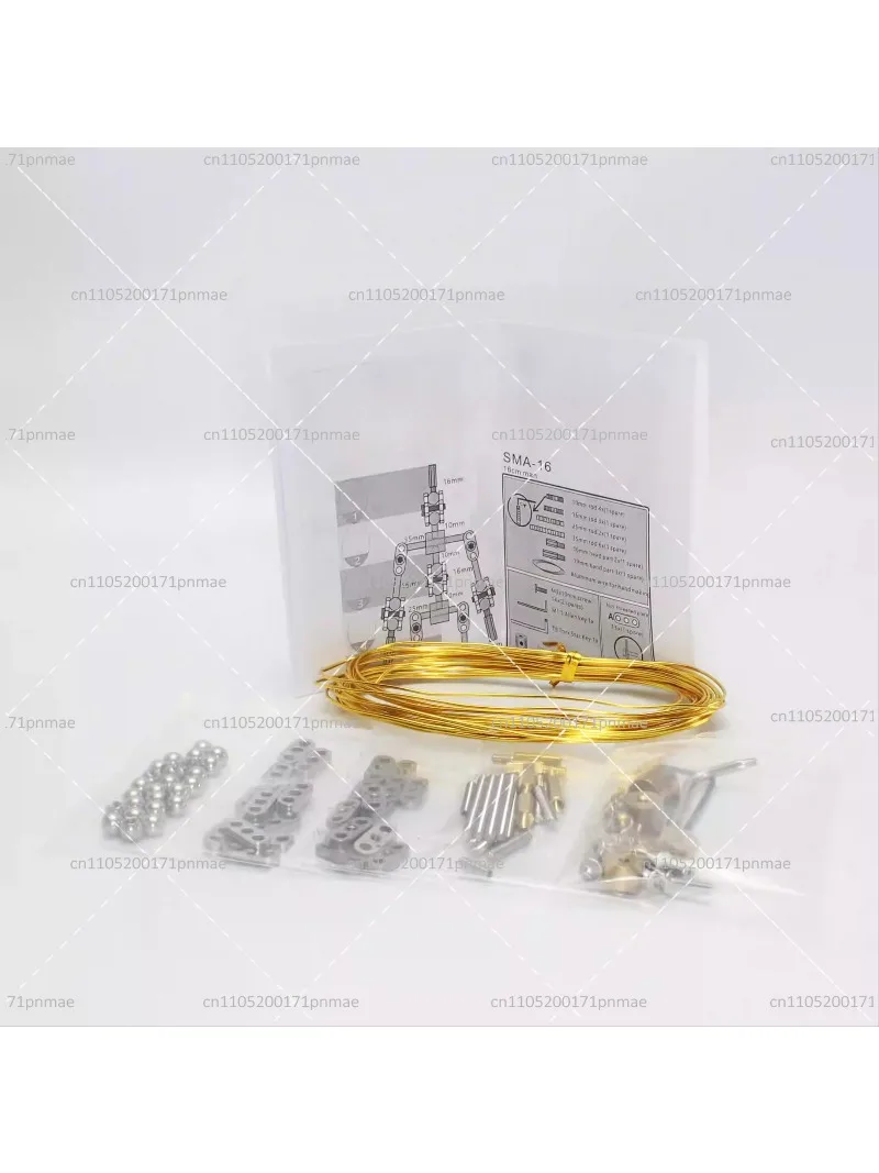 Standard Metal Adjustable Skeleton for Stop Motion Animation Figure Character
