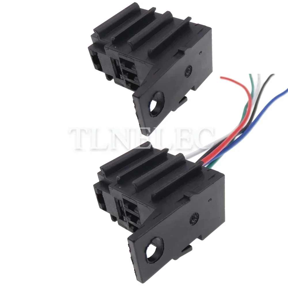 5 Pin Way Car Wire Harness Unsealed Socket With Wires Auto Relay Connectors