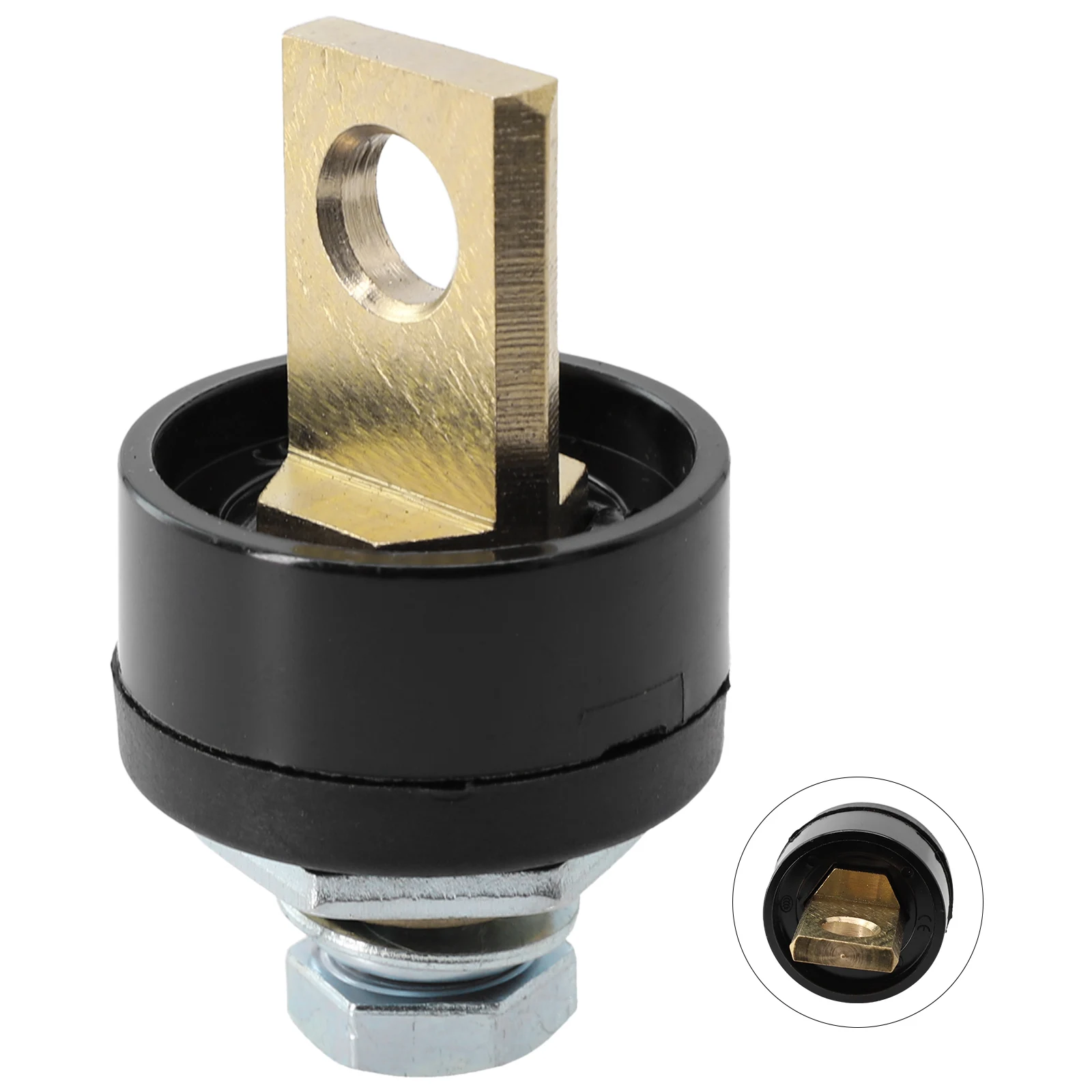 Single Plate European Front Rear Plate Fast Connector Socket DKJE10-25 35-50 Welding Handle Connector Socket Inverter Accessorie