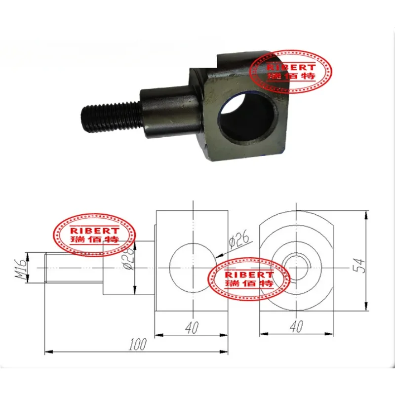 

Tire scraper disassembly machine accessories clip tire shovel frame positioning shaft steering shaft