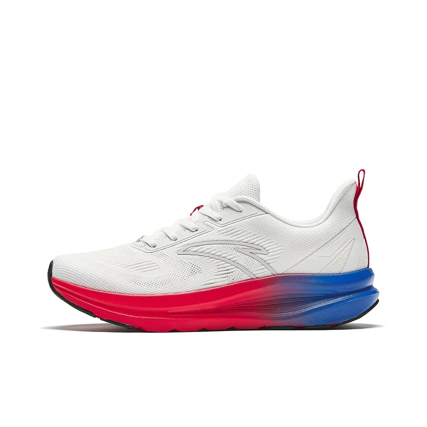 

Кроссовки Anta Running Collection с амортизацией, нескользящие, низкие, с технологией Flowfoam, повседневные, мужские, белые, 112435505R-5