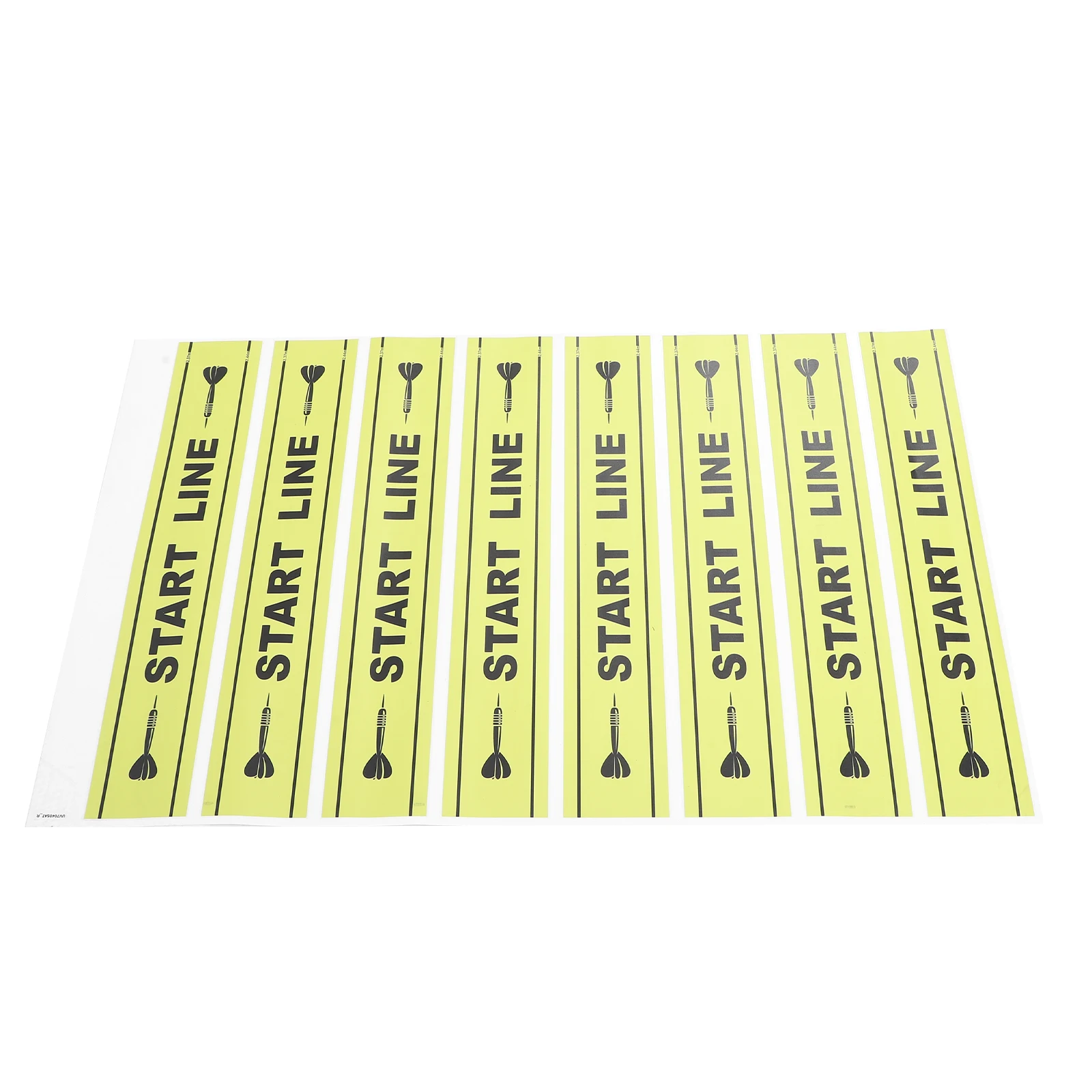 1-blad Fly Dart Line Marker Pvc Duurzame Game Floor Marker voor het gooien van lijn Indoor Outdoor Speelgebied Spelaccessoires