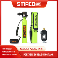 SMACO Mini Scuba Tank Diving Cylinder Handheld Reusable Scuba Supplies Underwater Exploration Emergency Rescue Mini Diving Tank