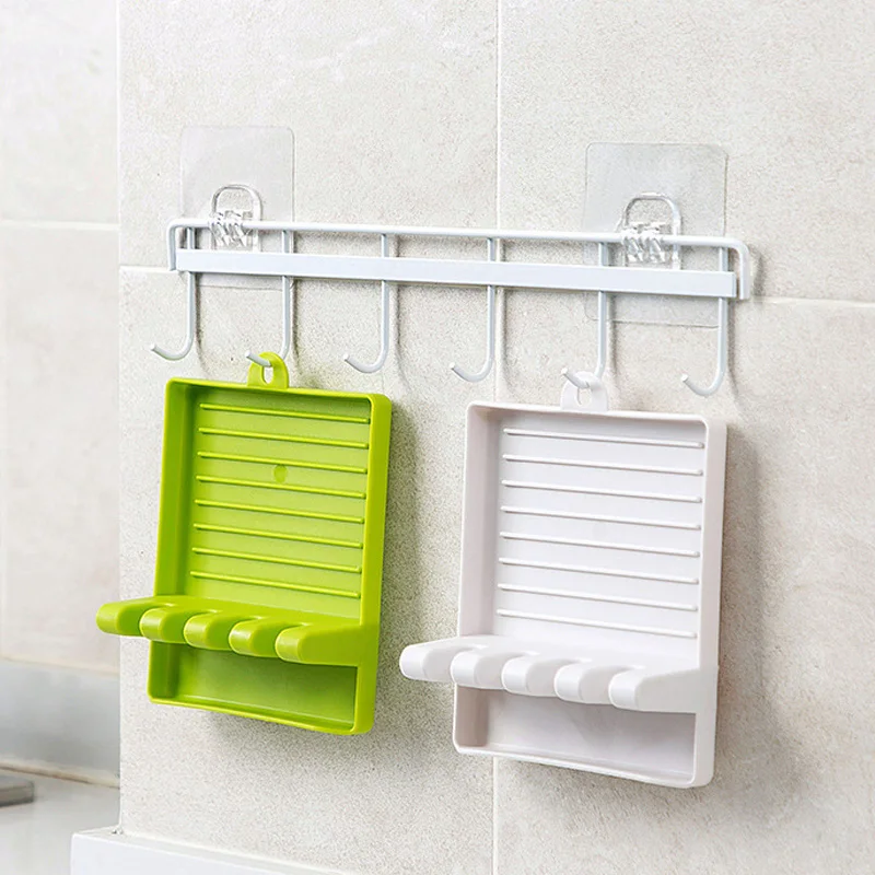 Kitchen Spoon Holders Fork Spatula Rack Shelf Organizer Plastic Chopsticks Holder Non-slip Spoons Pad Tableware Storage Rack