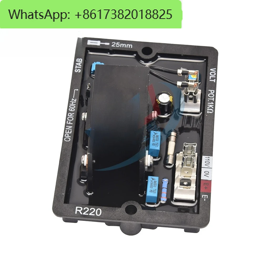 regulateur-de-tension-de-generateur-ac-avr-r220-plaque-de-pression-automatique