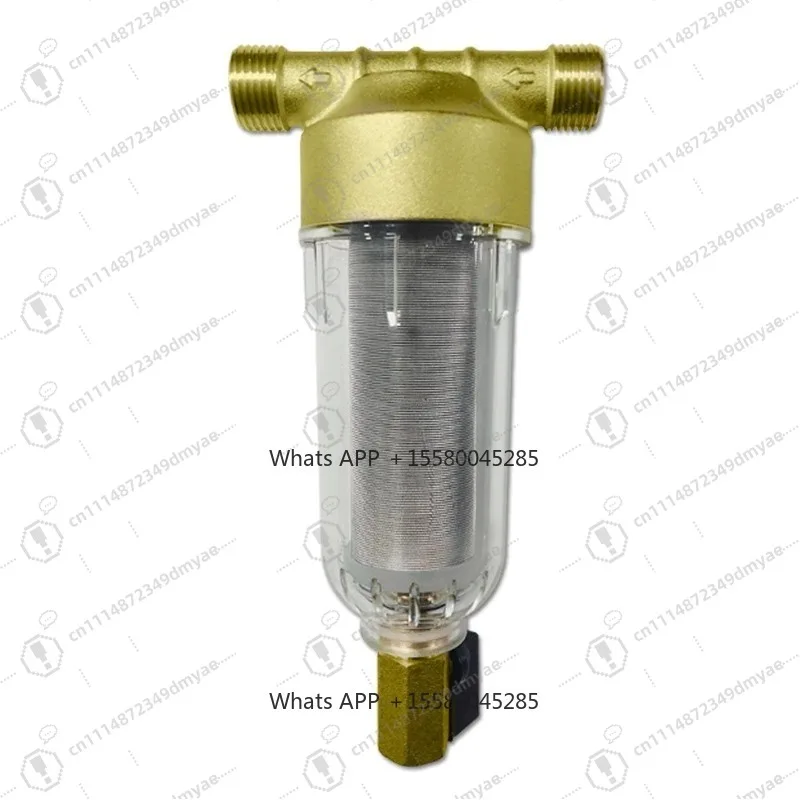 Reusable Spin down Sediment Whole House Water Pre-Filter 40-60 Micrometre - Effective Household Water Filtration Solution