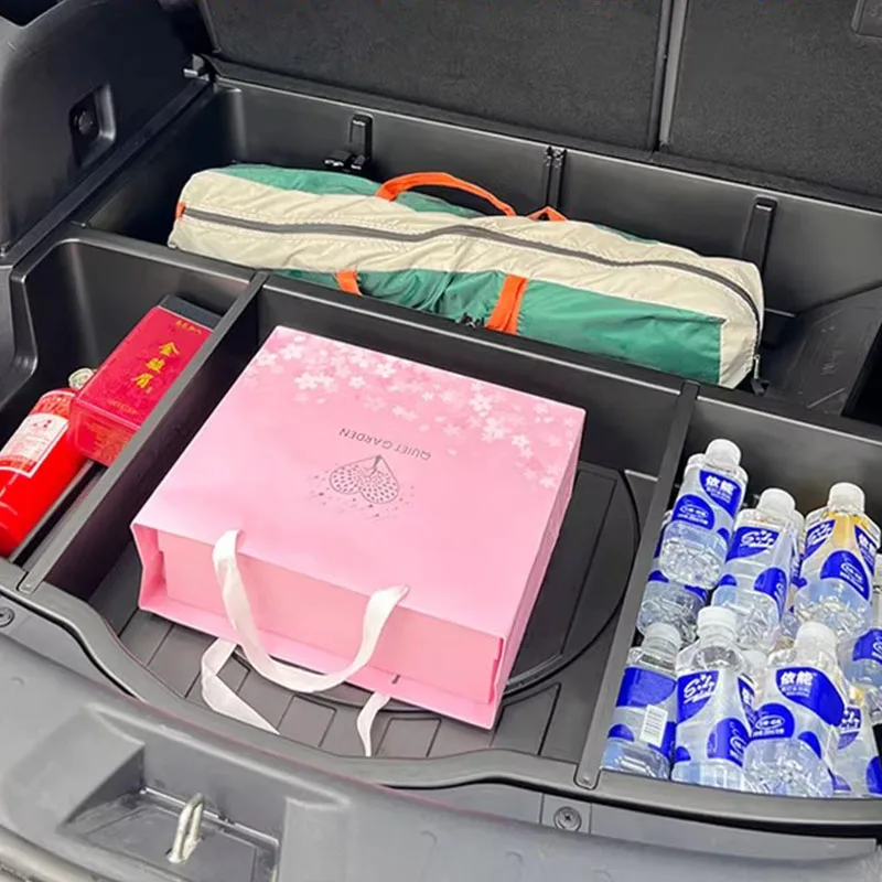 For Changan CS75 Plus 2022-2024 Car Universal Storage Box Trunk Spare Tire Receive Container Organizer Tuning Parts Accessories