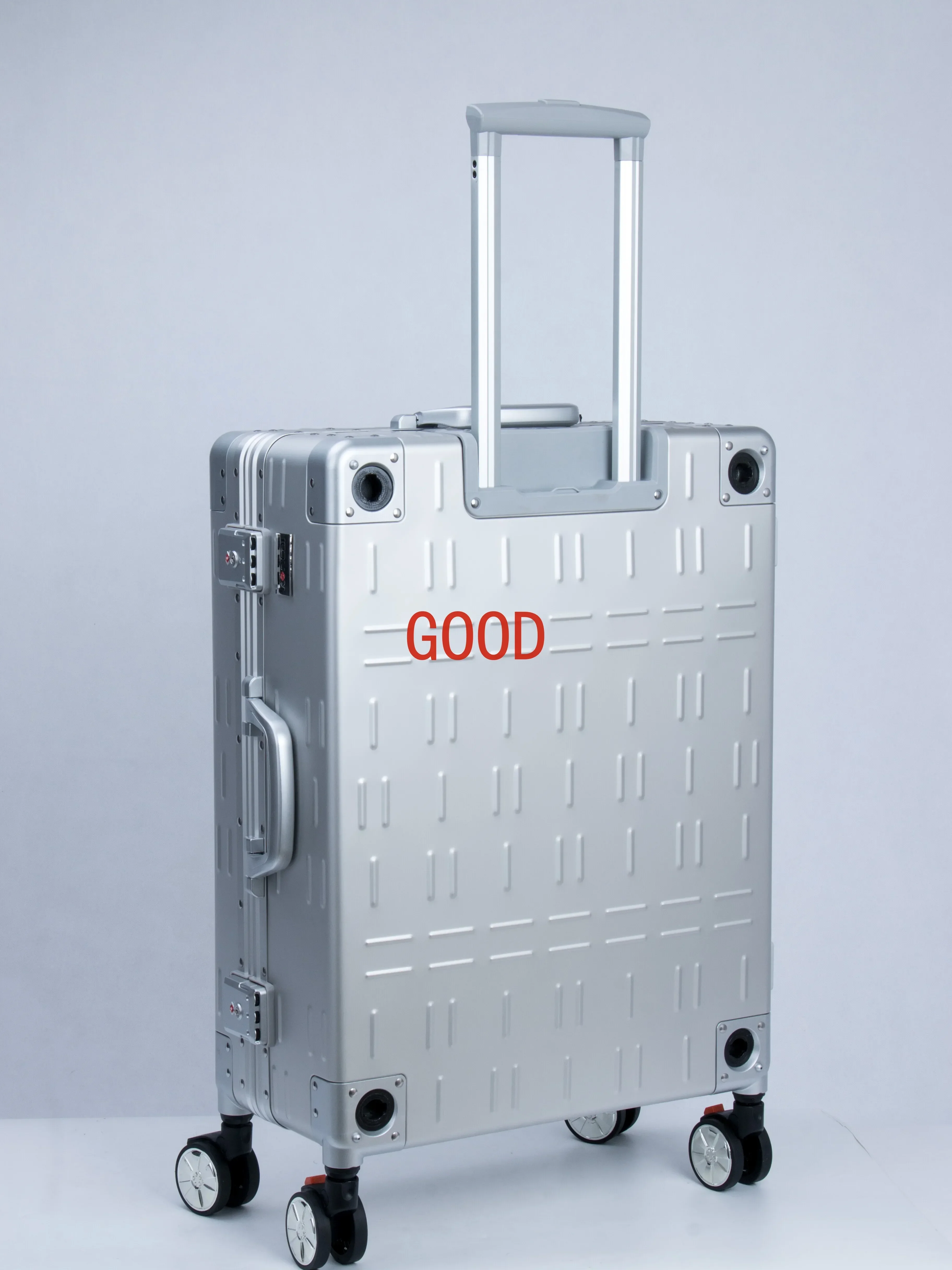 Professional Trolley Cosmetic Case with Light and Bracket Large Capacity