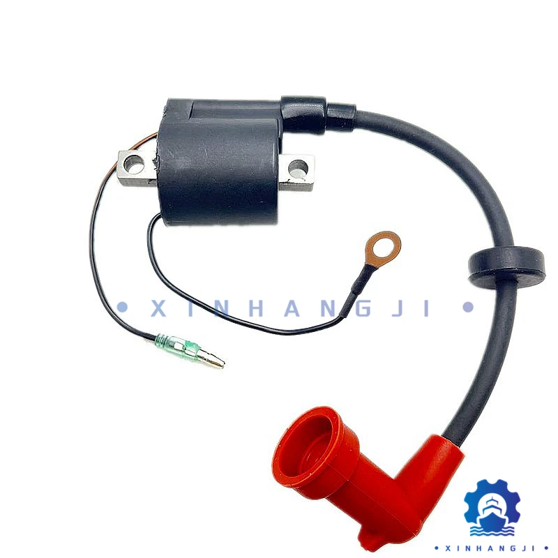 

Высококачественная катушка зажигания в сборе 66T-85570-00 для подвесного мотора Yamaha 2T 40HP 66T-85570-00-00 Parsun T40-05090100 66T-85570