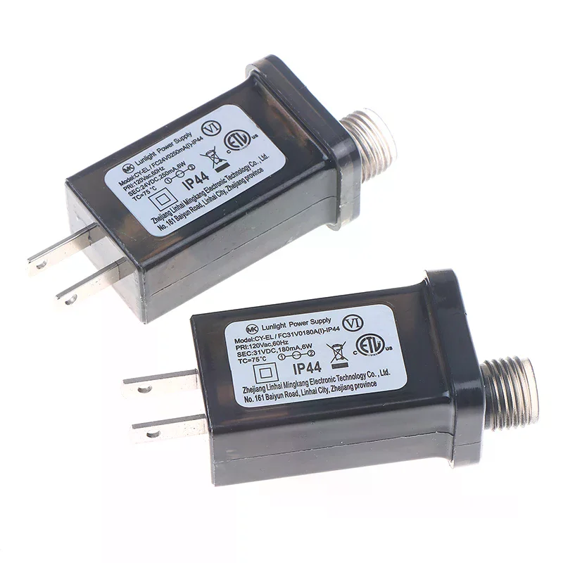 EU US UK Plug AC 220V 110V To 31VDC 6W 24V 5V Transformer Plug Power Supply IP44 8Modes LED Lamp Driver Switch Adapter