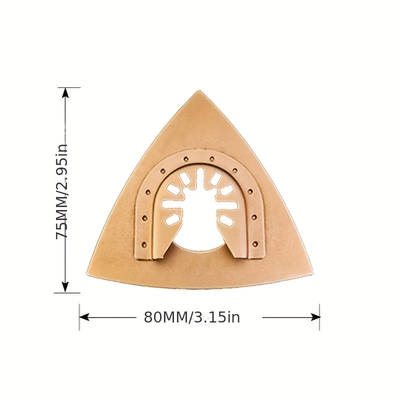 7pcs Oscillating Tool Blades Universal Diamond Grit Multitool Saw Blades Set For Tile Grout Mortar Concrete Masonry Removal