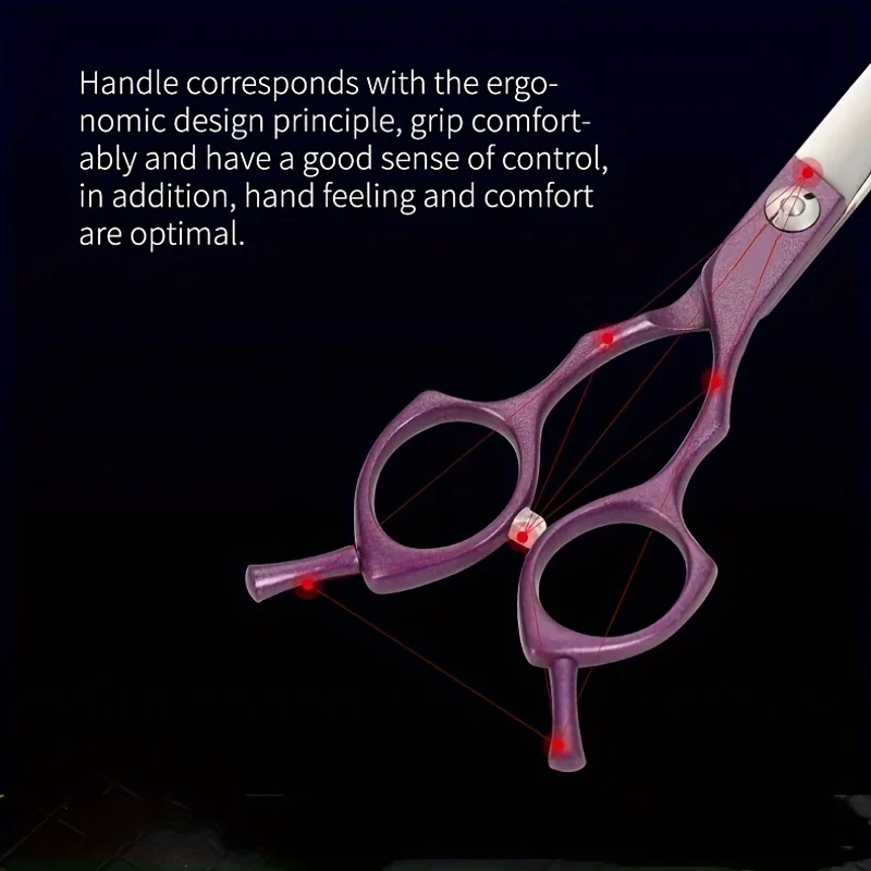 7Inch Professinal Dog Grooming Scissors Pet Curved Cut High-Grade Pet Cat Shears Special Designed Scissors For Pet