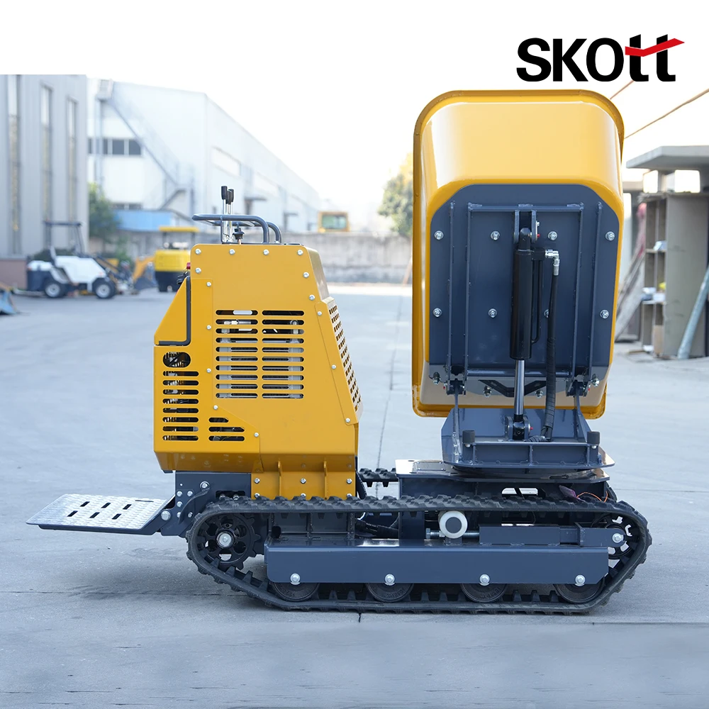 Customized Mini Dumper 500-800KG, CE Certified | Global Fast Shipping | 4WD Off-Road Dump Truck for Construction & Farm Use