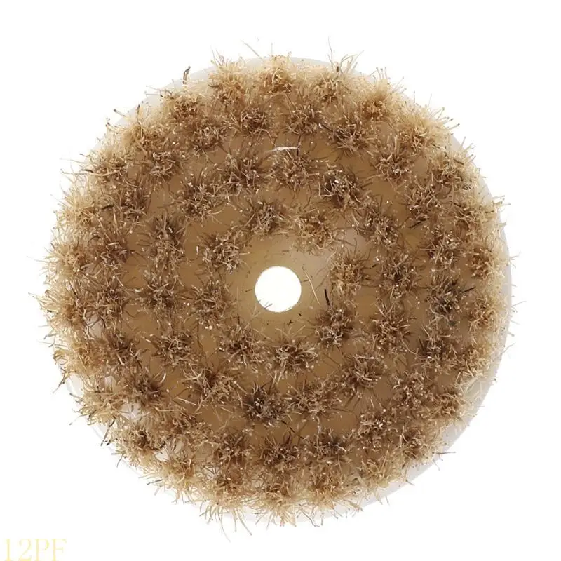 12PF 60mm Drill Powered Scrub Heavy Duty Cleaning Brush With Stiff Bristles Tools