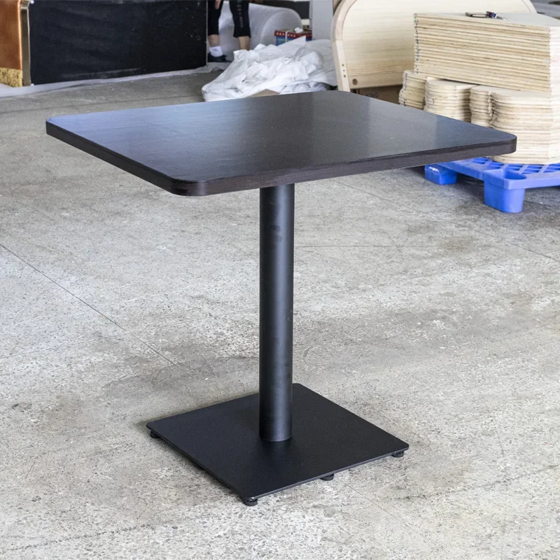 zz Wholesale Dining Table for restaurant furniture use coffee shop and fast food use low price table with laminate top