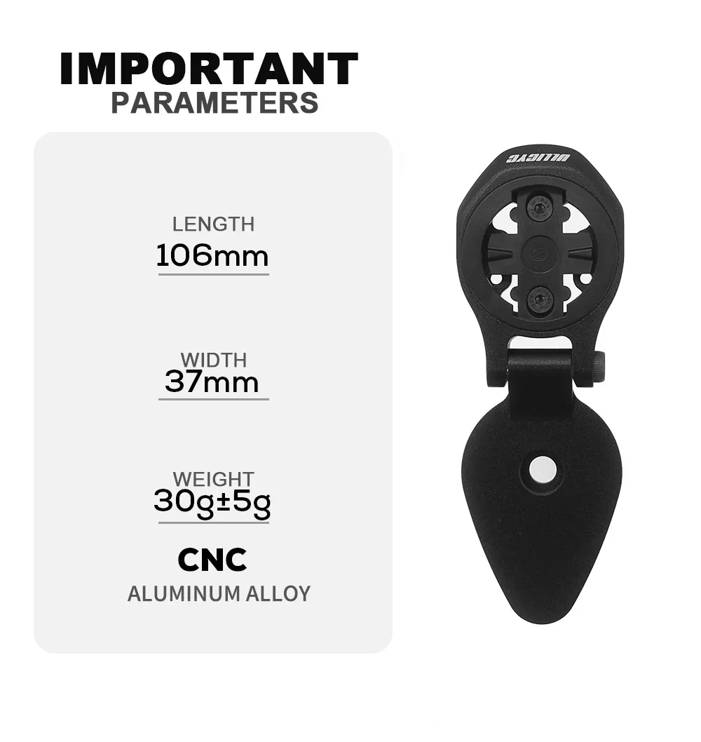 Computer Mount For Pinarello Dogma F10/Dogma F12/ Dogma F Integrated Handlebar  Compatible with GPS/Garmin/Bryton/Wahoo Aluminum
