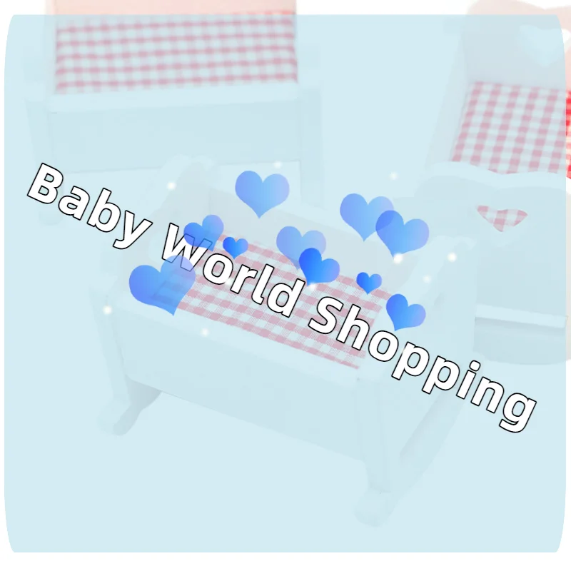 Cuna en Miniatura para Casa de Muñecas 1:12, Cuna para Bebé, Muebles para Casa de Muñecas, Modelo Decorativo, Juguete, Accesorios para Casa de Muñecas