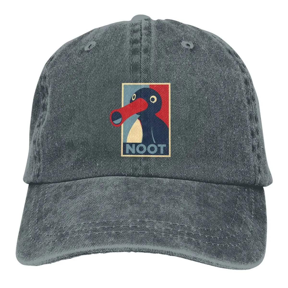 Obama Hope Style Classic Baseball Caps Peaked Cap Pingu Noot Noot Sun Shade Hats for Men Women