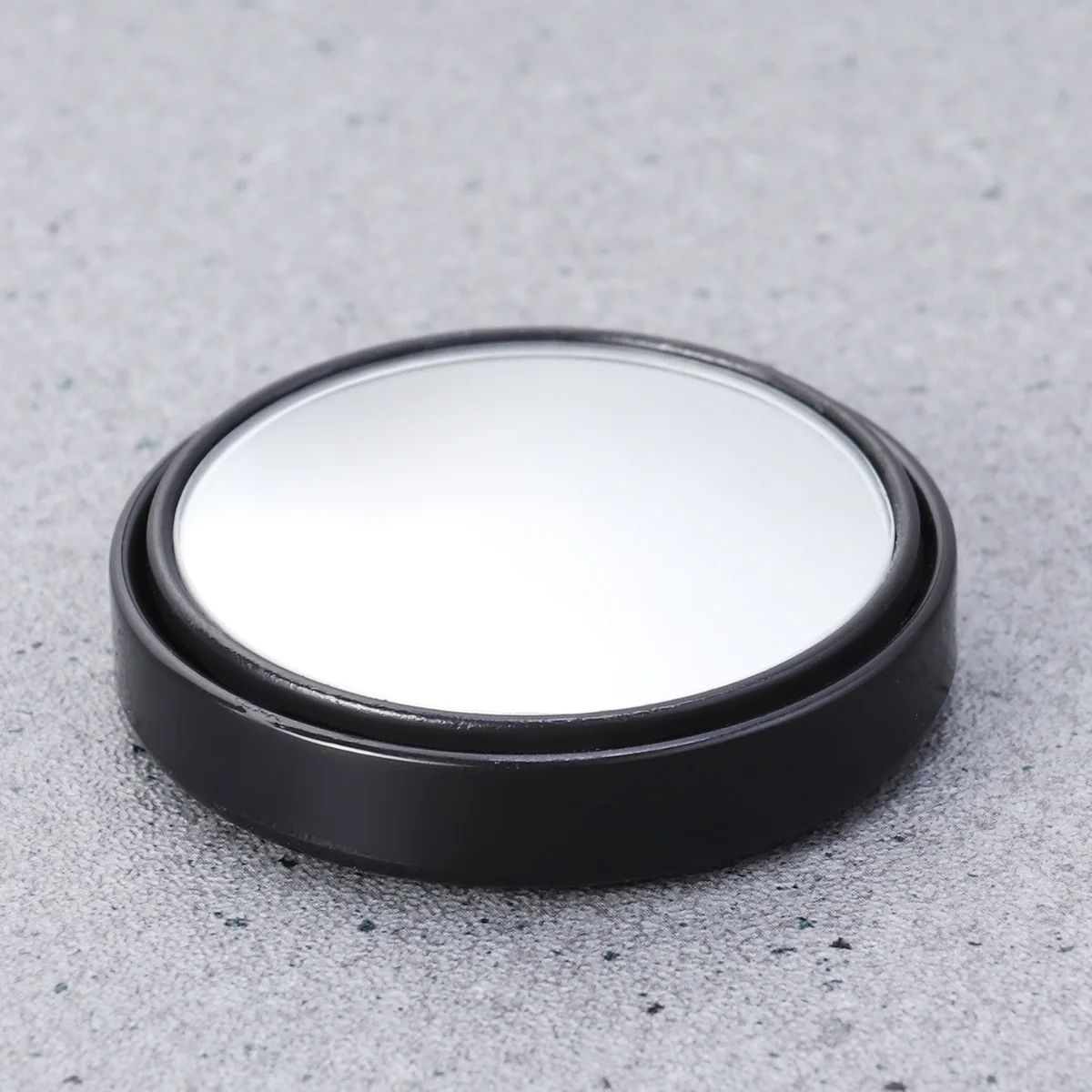 مرآة النقطة العمياء للسيارة بزاوية واسعة 360 درجة، سطح منحني، محسن الرؤية الجانبية التلقائي، سهل التركيب، ملحقات الرؤية الخلفية مناسبة عالمية باللون الأسود #5