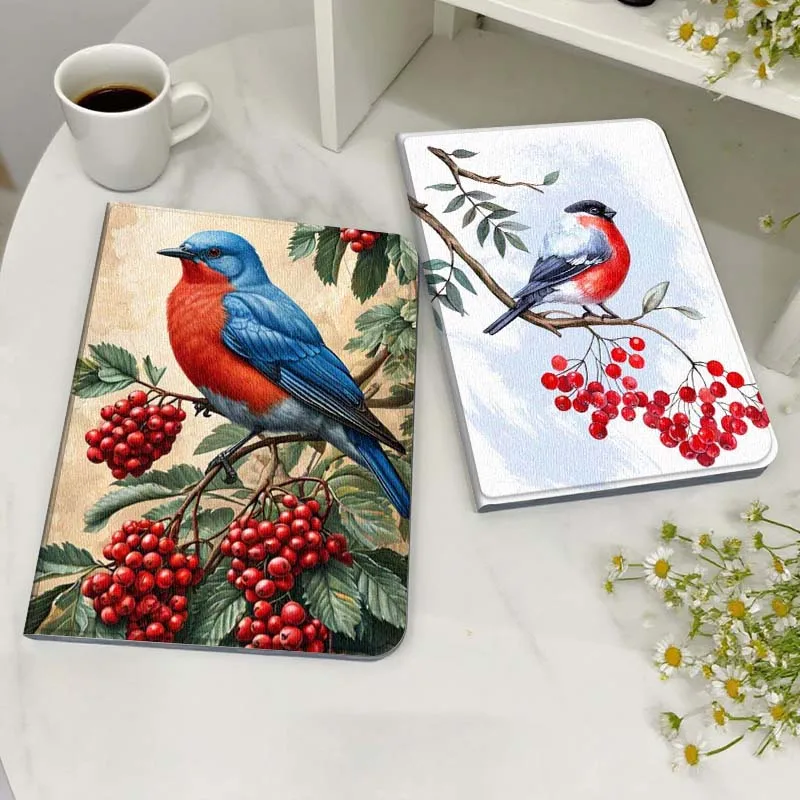 

Cartoon Bird Art Popular Gift For Xiaoxin Lenovo Tab Pad K11 K10 M10 P11 3rd Plus Pro Legion Y700 Y900 Gen4 2 Tablet Case