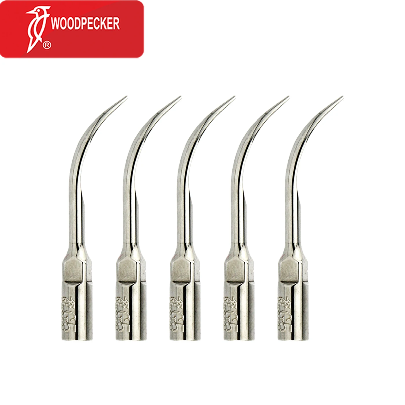 

Woodpecker Original Dental Ultrasonic Scaler Scaling Tips G5 Fit EMS UDS